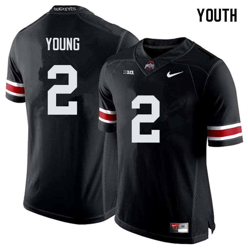 Youth #2 Chase Young Ohio State Buckeyes College Football Jerseys Sale-Black